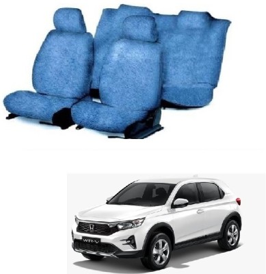 Autohug Cotton Car Seat Cover For Honda WRV(Front Detachable Headrest, Mono Back Seat, Without Back Seat Arm Rest, 5 Seater, 2 Back Seat Head Rests)