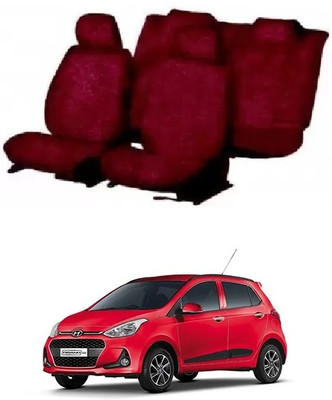 Autohug Cotton Car Seat Cover For Hyundai Grand i10(Fixed Head Rest, Mono Back Seat, Without Back Seat Arm Rest, 5 Seater)