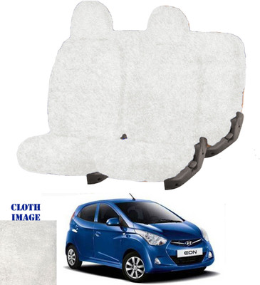 REPLEY Cotton Car Seat Cover For Hyundai Eon(Front Detachable Headrest, Without Back Seat Arm Rest, 5 Seater, 2 Back Seat Head Rests)