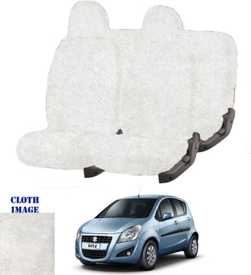 REPLEY Cotton Car Seat Cover For Maruti Ritz(Front Detachable Headrest, Without Back Seat Arm Rest, 5 Seater, 2 Back Seat Head Rests)