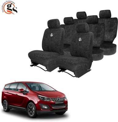 GSE Cotton Car Seat Cover For Mahindra Marazzo(All Detachable Headrest, Split Back Seat, With Back Seat Arm Rest, 7 Seater, 2 Back Seat Head Rests)