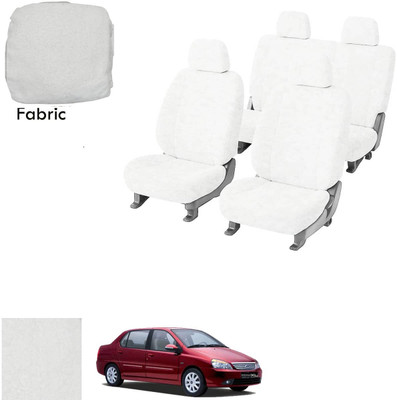 Crokrok Fabric Car Seat Cover For Hyundai Fluidic Verna 4S(Front Detachable Headrest, Mono Back Seat, With Back Seat Arm Rest, 5 Seater, 2 Back Seat Head Rests)