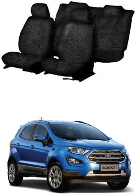 CushionCrafters Cotton Car Seat Cover For Ford Ecosport(Front Detachable Headrest, Mono Back Seat, Without Back Seat Arm Rest, 5 Seater)