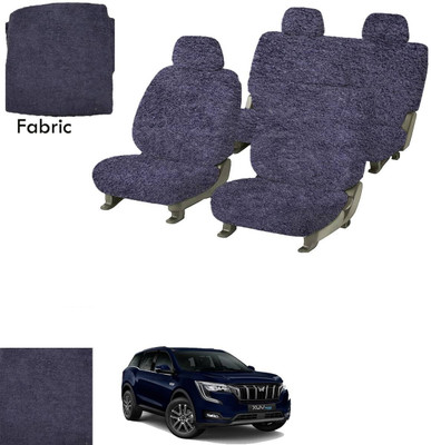 Crokrok Fabric Car Seat Cover For Mahindra XUV(Front Detachable Headrest, Mono Back Seat, With Back Seat Arm Rest, 5 Seater, 2 Back Seat Head Rests)