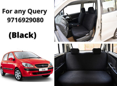 Chiefride Cotton Car Seat Cover For Hyundai Getz(Without Back Seat Arm Rest, 5 Seater)