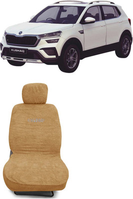 Kingsway Cotton Car Seat Cover For Skoda(Detachable Head Rest, 5 Seater)