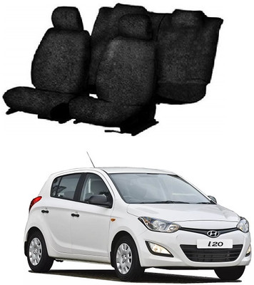 GSE Cotton Car Seat Cover For Hyundai i20(Front Detachable Headrest, Mono Back Seat, Without Back Seat Arm Rest, 5 Seater)