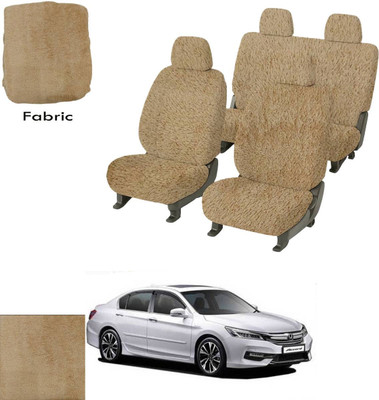 Crokrok Fabric Car Seat Cover For Honda Accord(Front Detachable Headrest, Mono Back Seat, With Back Seat Arm Rest, 5 Seater, 2 Back Seat Head Rests)