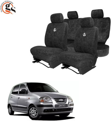 GSE Cotton Car Seat Cover For Hyundai Santro(All Detachable Headrest, Mono Back Seat, Without Back Seat Arm Rest, 5 Seater, 2 Back Seat Head Rests)