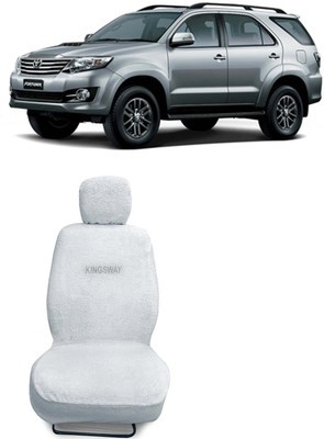 Kingsway Cotton Car Seat Cover For Toyota Fortuner(Fixed Head Rest, 5 Seater)