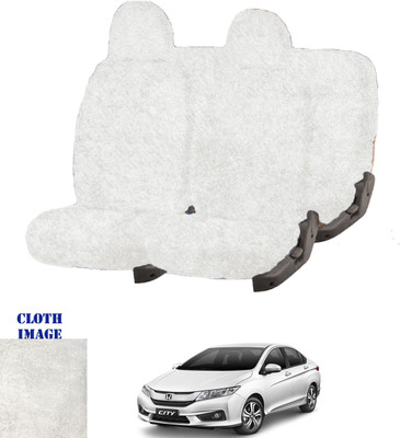 REPLEY Cotton Car Seat Cover For Honda City 1.3/1.5(Front Detachable Headrest, Without Back Seat Arm Rest, 5 Seater, 2 Back Seat Head Rests)