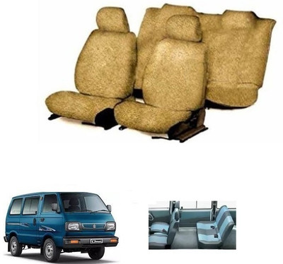 JMJW & SONS Cotton Car Seat Cover For Maruti Omni(Front Detachable Headrest, Mono Back Seat, 5 Seater)