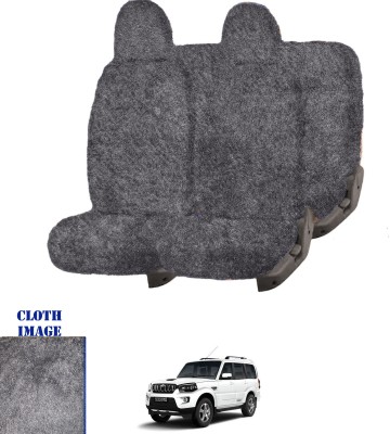 REPLEY Cotton Car Seat Cover For Mahindra Scorpio 7S(Front Detachable Headrest, Without Back Seat Arm Rest, 7 Seater, 2 Back Seat Head Rests)