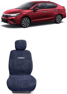 Kingsway Cotton Car Seat Cover For Honda City(Fixed Head Rest, 5 Seater)
