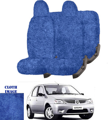 REPLEY Cotton Car Seat Cover For Mahindra Logan(Front Detachable Headrest, Without Back Seat Arm Rest, 5 Seater, 2 Back Seat Head Rests)