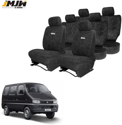 JMJW & SONS Cotton Car Seat Cover For Maruti Eeco 7S(Fixed Head Rest, Mono Back Seat, Without Back Seat Arm Rest, 7 Seater)