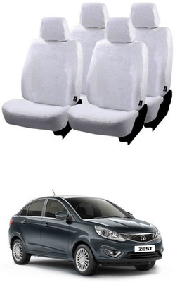 GSE Cotton Car Seat Cover For Tata Zest(Front Detachable Headrest, Mono Back Seat, Without Back Seat Arm Rest, 5 Seater)