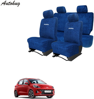 Autohug Cotton Car Seat Cover For Hyundai Grand i10 NIOS(Fixed Head Rest, Mono Back Seat, Without Back Seat Arm Rest, 5 Seater)