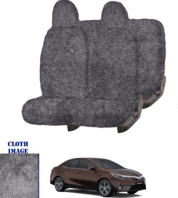 REPLEY Cotton Car Seat Cover For Toyota Altis(Front Detachable Headrest, Without Back Seat Arm Rest, 5 Seater, 2 Back Seat Head Rests)