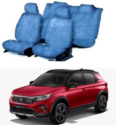 CoverCrafters Cotton Car Seat Cover For Honda WRV(All Detachable Headrest, Mono Back Seat, Without Back Seat Arm Rest, 5 Seater)