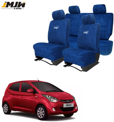 JMJW & SONS Cotton Car Seat Cover For Hyundai Eon(All Detachable Headrest, Mono Back Seat, Without Back Seat Arm Rest, 5 Seater, 2 Back Seat Head Rests)