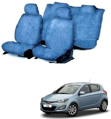 Autohug Cotton Car Seat Cover For Hyundai i20(Front Detachable Headrest, Mono Back Seat, Without Back Seat Arm Rest, 5 Seater, 2 Back Seat Head Rests)