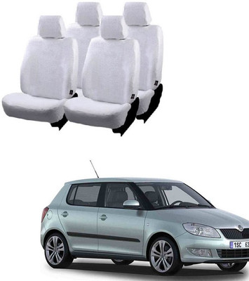 Autohug Cotton Car Seat Cover For Skoda Fabia(All Detachable Headrest, Mono Back Seat, Without Back Seat Arm Rest, 5 Seater, 2 Back Seat Head Rests)