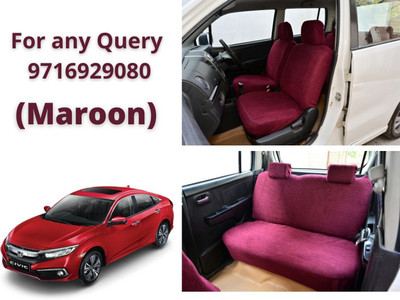 Atist Cotton Car Seat Cover For Honda Civic(5 Seater)