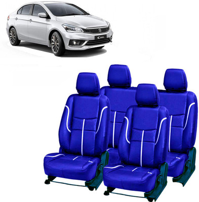 JMDi PU Leather Car Seat Cover For Maruti Ciaz(Detachable Head Rest, 5 Seater, 2 Back Seat Head Rests)