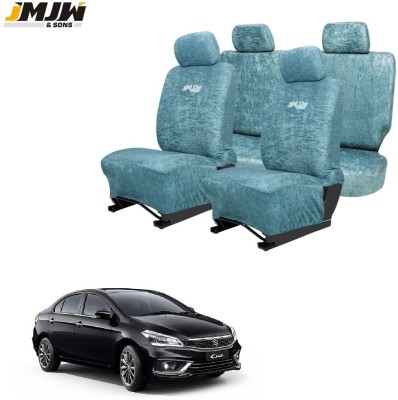 JMJW & SONS Cotton Car Seat Cover For Maruti Ciaz(All Detachable Headrest, Mono Back Seat, With Back Seat Arm Rest, 5 Seater, 2 Back Seat Head Rests)