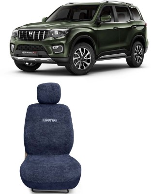 Kingsway Cotton Car Seat Cover For Mahindra New Scorpio(Fixed Head Rest, 7 Seater)