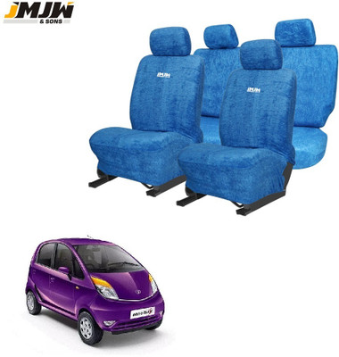 JMJW & SONS Cotton Car Seat Cover For Tata Nano(All Detachable Headrest, Mono Back Seat, Without Back Seat Arm Rest, 5 Seater, 2 Back Seat Head Rests)