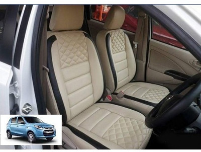 autodesign PU Leather Car Seat Cover For Maruti Alto 800(Fixed Head Rest, 5 Seater)