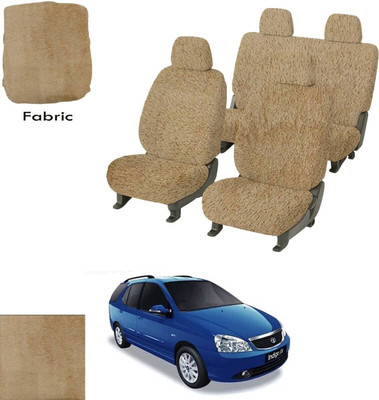 Crokrok Fabric Car Seat Cover For Tata Indigo Marina(Front Detachable Headrest, Mono Back Seat, With Back Seat Arm Rest, 5 Seater, 2 Back Seat Head Rests)