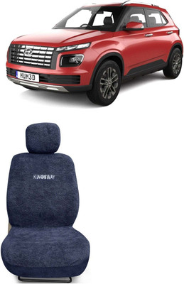 Kingsway Cotton Car Seat Cover For Hyundai Venue(Fixed Head Rest, 5 Seater)