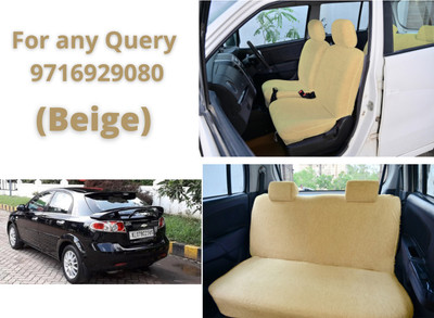 Chiefride Cotton Car Seat Cover For Chevrolet Optra SRV(All Detachable Headrest, With Back Seat Arm Rest, 5 Seater, 2 Back Seat Head Rests)