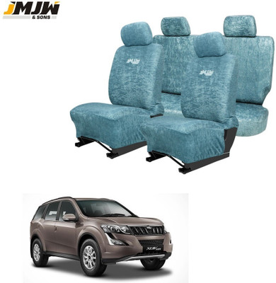 JMJW & SONS Cotton Car Seat Cover For Mahindra XUV300(All Detachable Headrest, Split Back Seat, With Back Seat Arm Rest, 5 Seater, 3 Back Seat Head Rests)