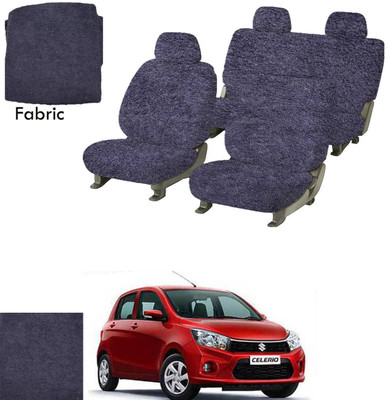 Crokrok Fabric Car Seat Cover For Maruti Celerio(Front Detachable Headrest, Mono Back Seat, With Back Seat Arm Rest, 5 Seater, 2 Back Seat Head Rests)