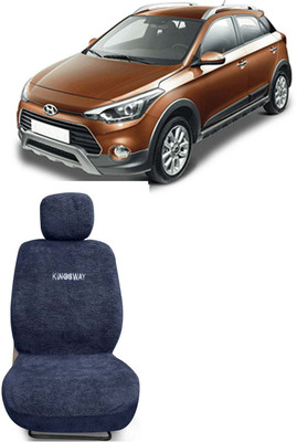 Kingsway Cotton Car Seat Cover For Hyundai i20 Active(Fixed Head Rest, 5 Seater)