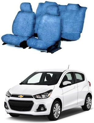 CushionCrafters Cotton Car Seat Cover For Chevrolet Spark(All Detachable Headrest, Mono Back Seat, Without Back Seat Arm Rest, 5 Seater, 2 Back Seat Head Rests)