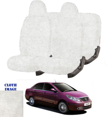 REPLEY Cotton Car Seat Cover For Tata Manza(Front Detachable Headrest, Without Back Seat Arm Rest, 5 Seater, 2 Back Seat Head Rests)