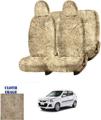REPLEY Cotton Car Seat Cover For Maruti Alto K10(Front Detachable Headrest, Without Back Seat Arm Rest, 5 Seater, 2 Back Seat Head Rests)