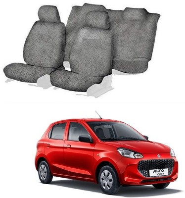 Autohug Cotton Car Seat Cover For Maruti Alto K10(Fixed Head Rest, Mono Back Seat, Without Back Seat Arm Rest, 5 Seater, 2 Back Seat Head Rests)