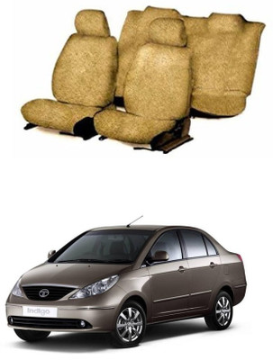 Autohug Cotton Car Seat Cover For Tata Indigo(Front Detachable Headrest, Mono Back Seat, Without Back Seat Arm Rest, 5 Seater)