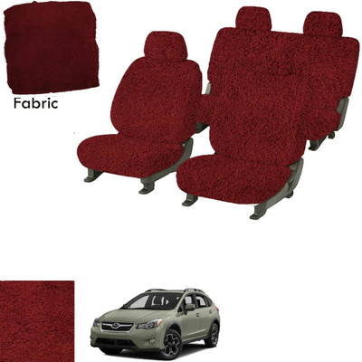 Crokrok Fabric Car Seat Cover For Mahindra XV Crosstrek(Front Detachable Headrest, Mono Back Seat, With Back Seat Arm Rest, 5 Seater, 2 Back Seat Head Rests)