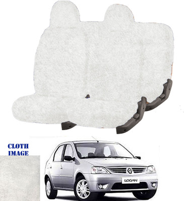 REPLEY Cotton Car Seat Cover For Mahindra Logan(Front Detachable Headrest, Without Back Seat Arm Rest, 5 Seater, 2 Back Seat Head Rests)
