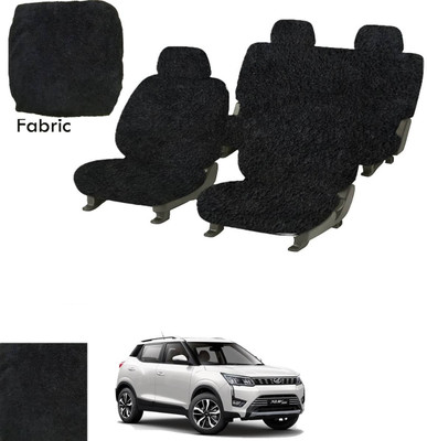 Crokrok Fabric Car Seat Cover For Mahindra XUV300(Front Detachable Headrest, Mono Back Seat, With Back Seat Arm Rest, 5 Seater, 2 Back Seat Head Rests)