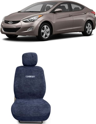 Kingsway Cotton Car Seat Cover For Hyundai Elantra(Fixed Head Rest, 5 Seater)