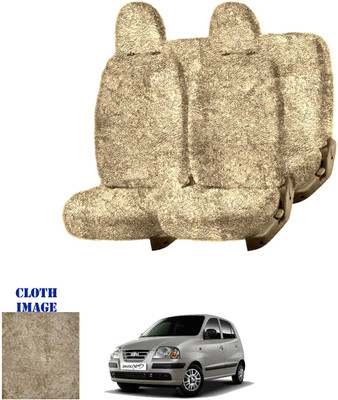 REPLEY Cotton Car Seat Cover For Hyundai Santro Xing(Front Detachable Headrest, Without Back Seat Arm Rest, 5 Seater, 2 Back Seat Head Rests)