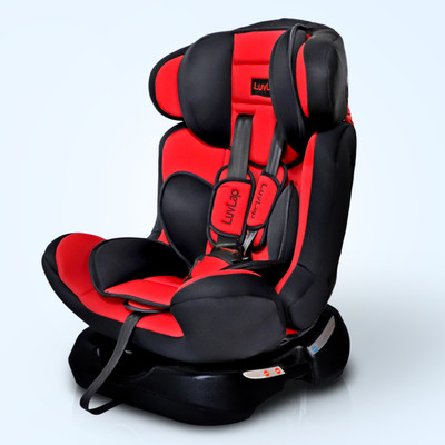 LuvLap Galaxy Convertible Car Seat for Baby & Kids from 0 Months to 7 Years, Baby Car Seat(Red)